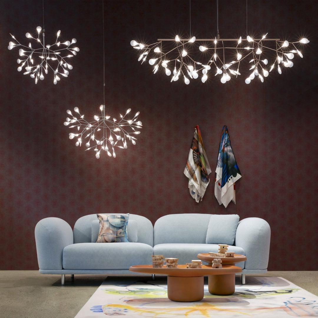 Żyrandol HERACLEUM III LINEAR miedziany Moooi    Eye on Design