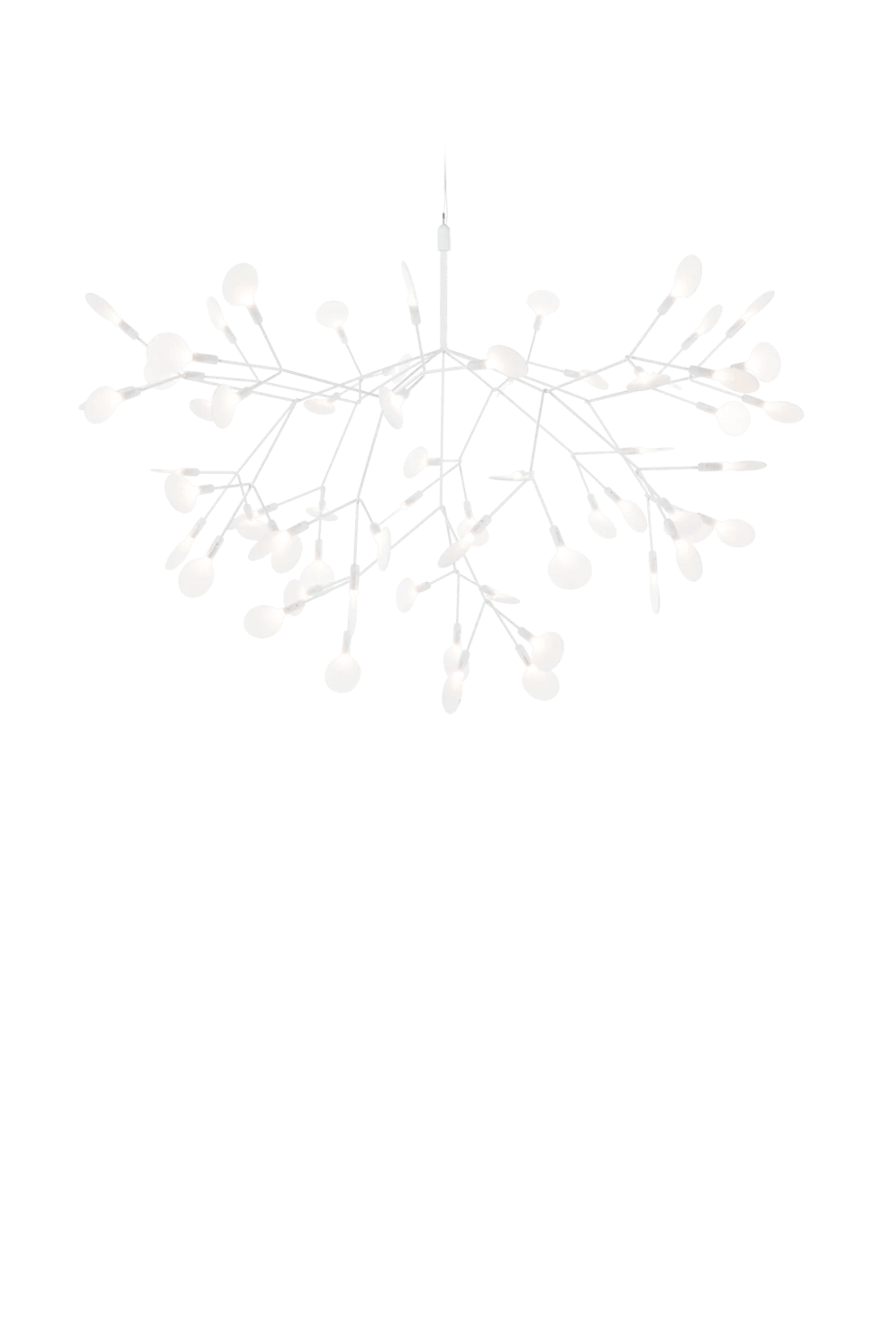 Żyrandol HERACLEUM III SUSPENDED biały Moooi 98 cm   Eye on Design