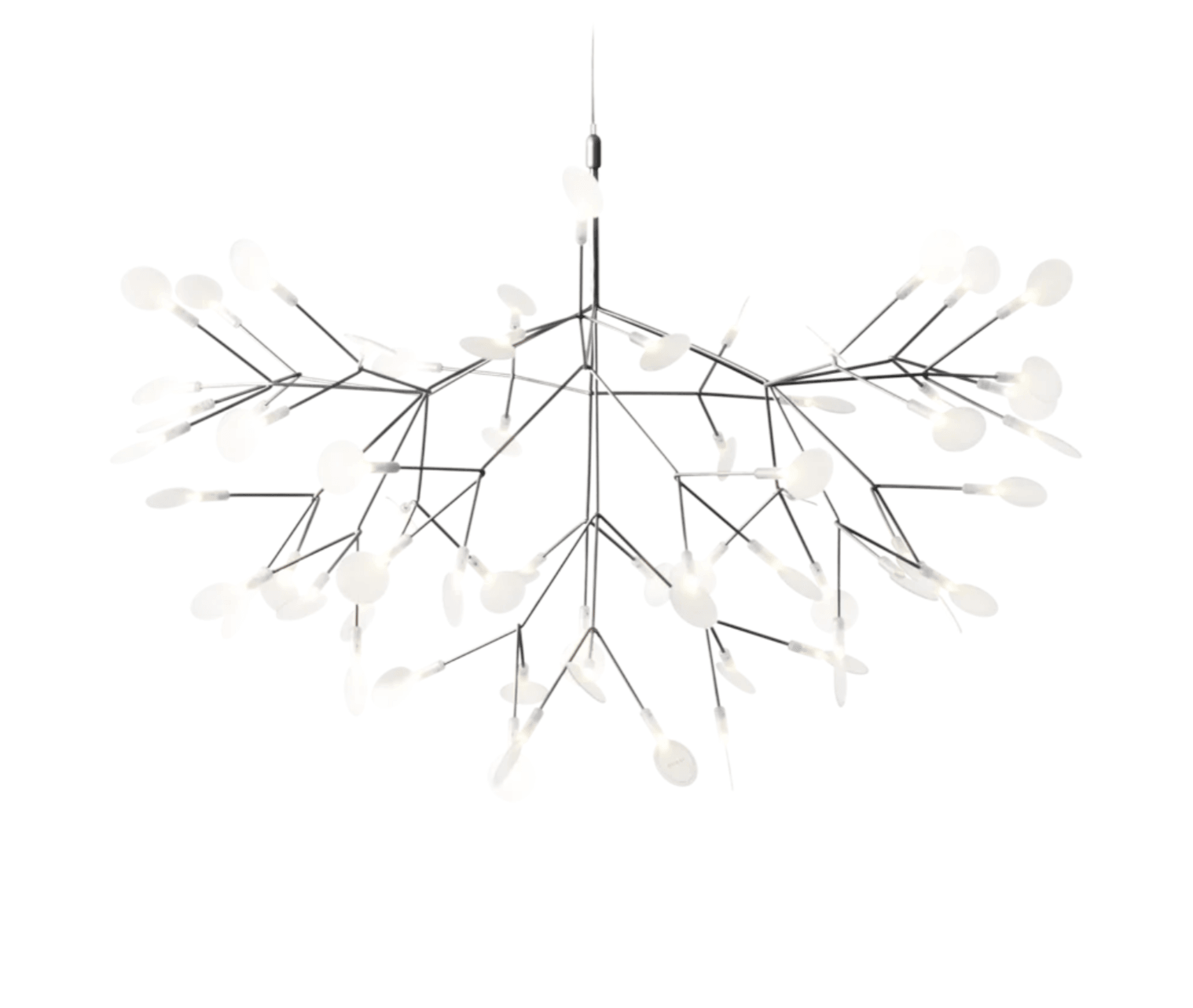 Żyrandol HERACLEUM III SUSPENDED niklowany Moooi    Eye on Design