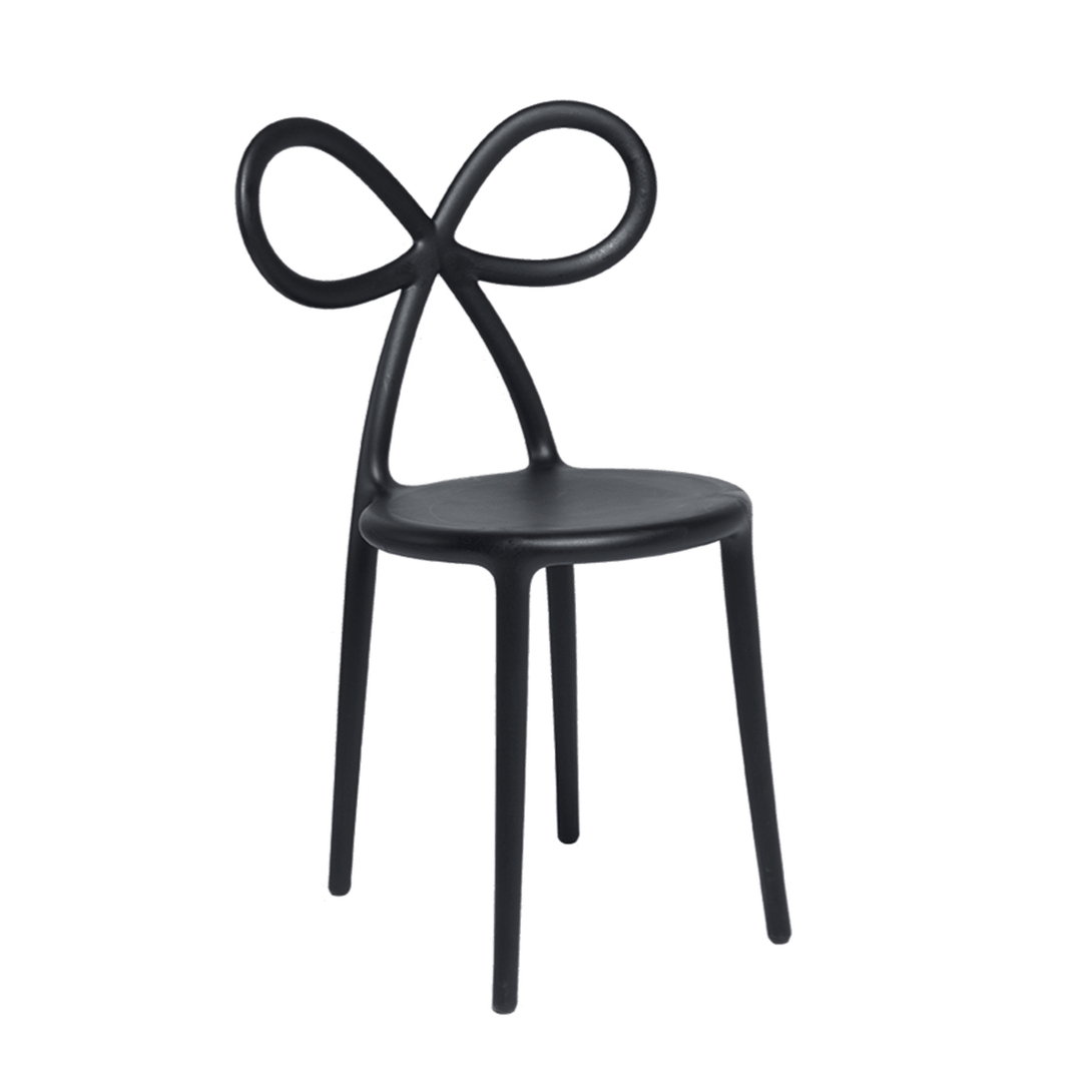 Krzesło RIBBON czarny Qeeboo    Eye on Design