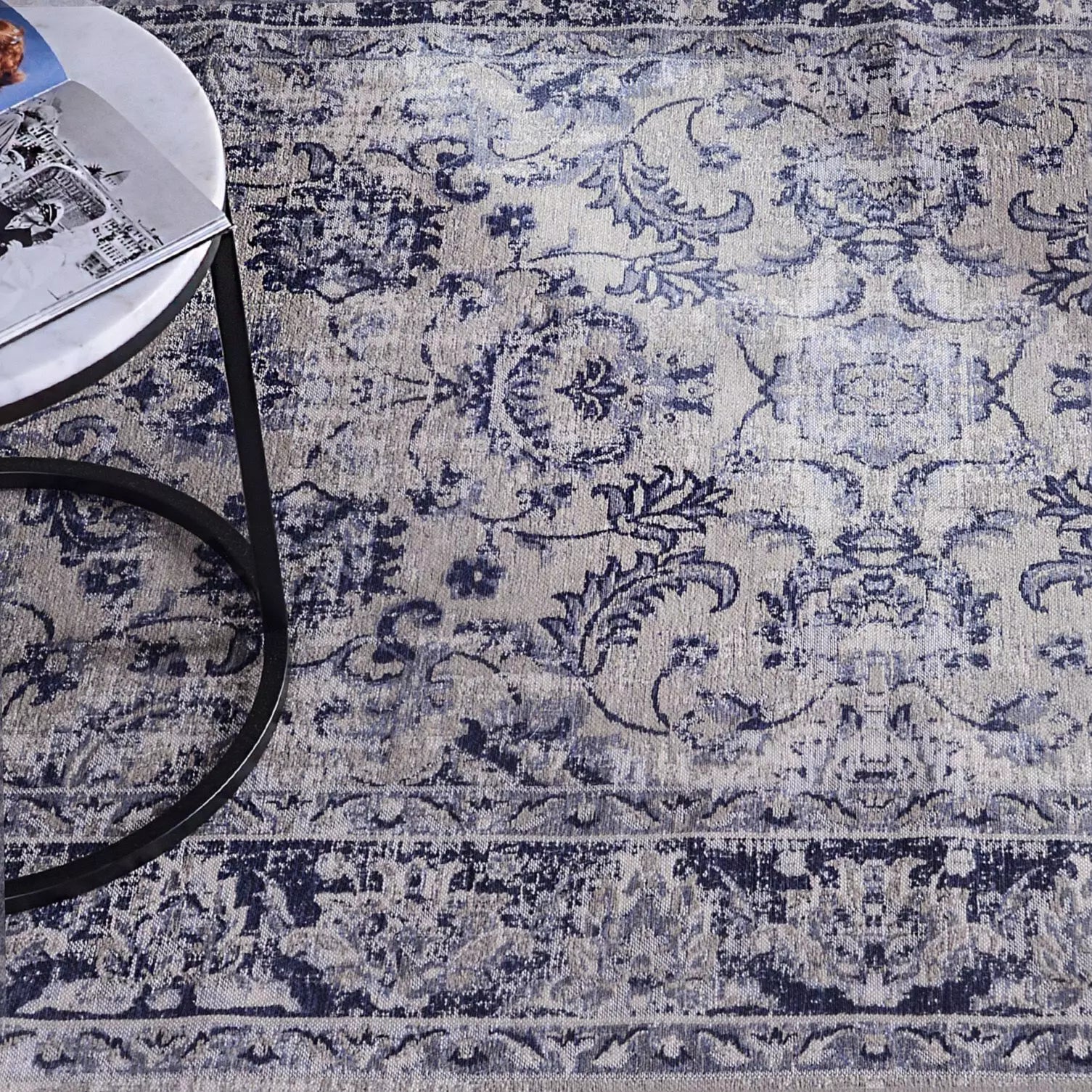 Dywan TEBRIZ ANTIQUE BLUE Carpet Decor    Eye on Design