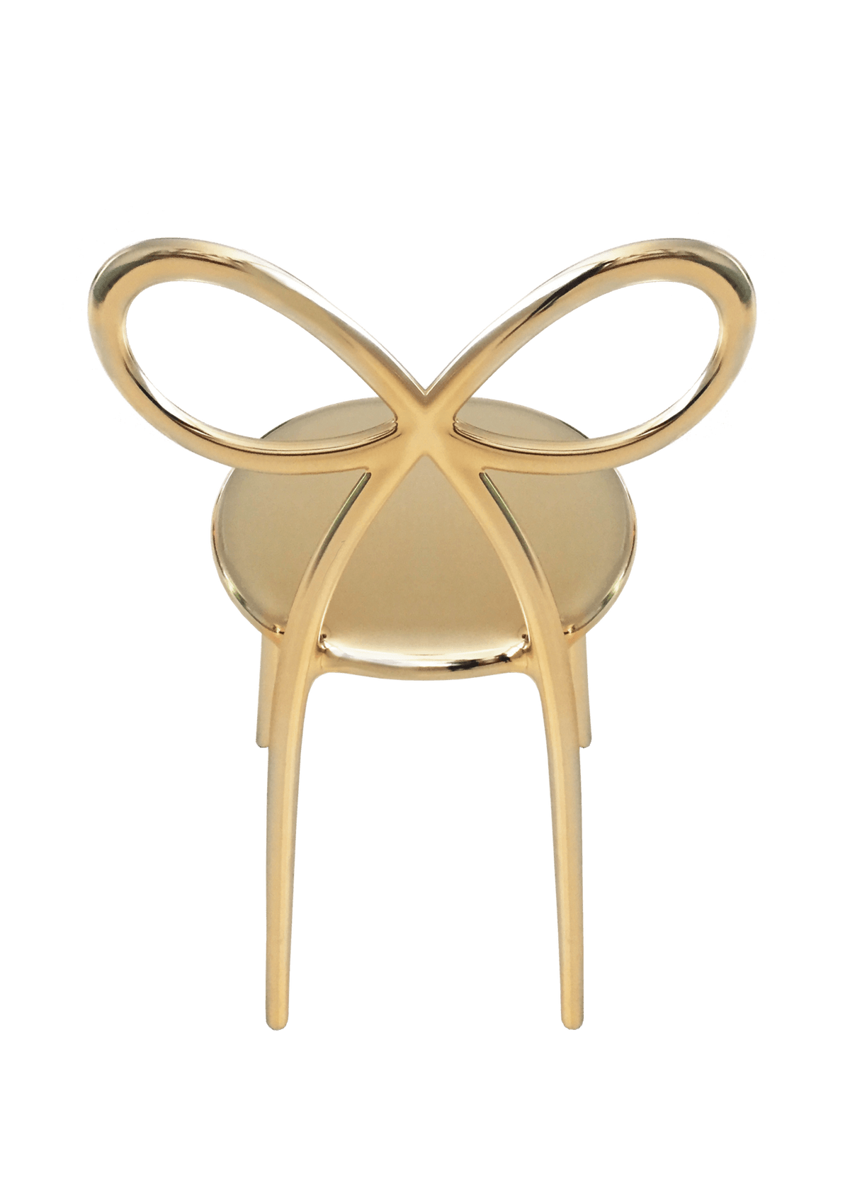 Krzesło RIBBON złoty Qeeboo    Eye on Design