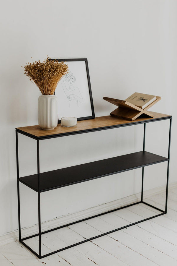 Konsola DOUBLE naturalny dąb, Nordifra, Eye on Design