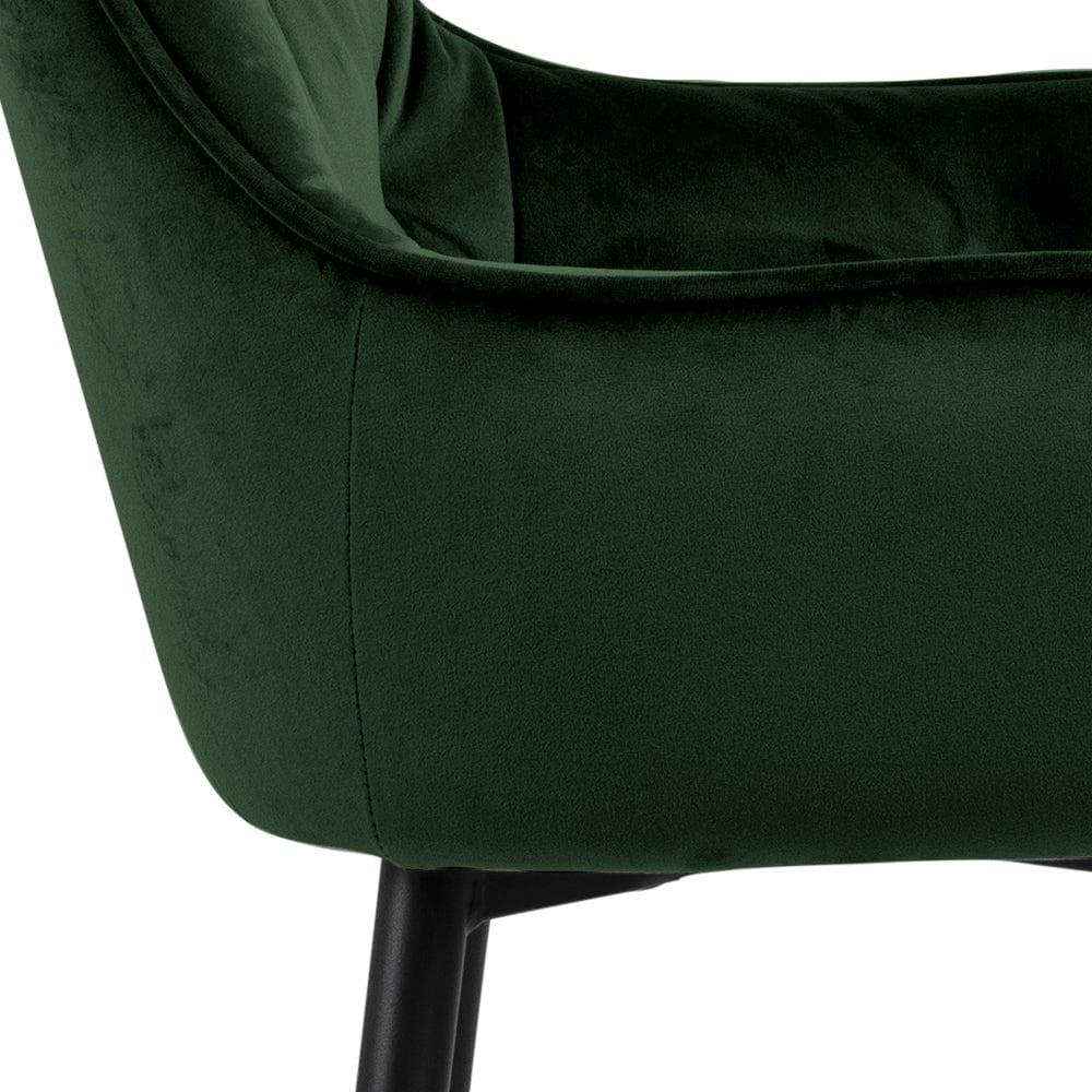 Krzesło barowe MARTEN zieleń butelkowa Actona    Eye on Design