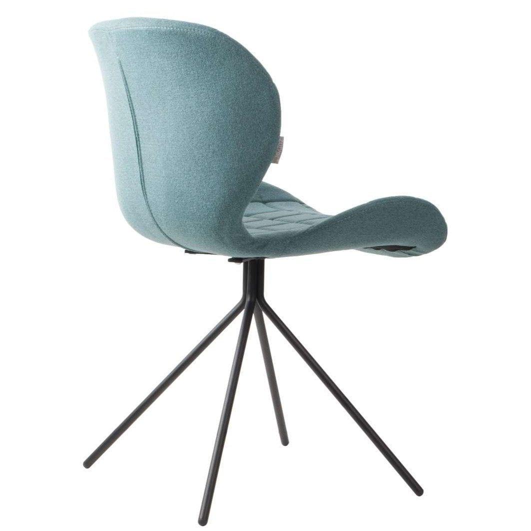 Krzesło OMG niebieski, Zuiver, Eye on Design