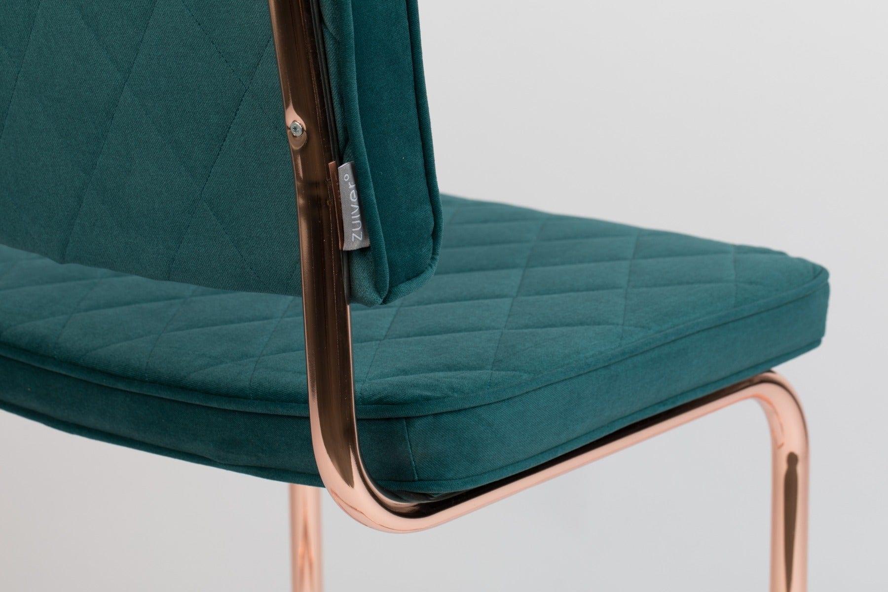 Krzesło DIAMOND zielony, Zuiver, Eye on Design