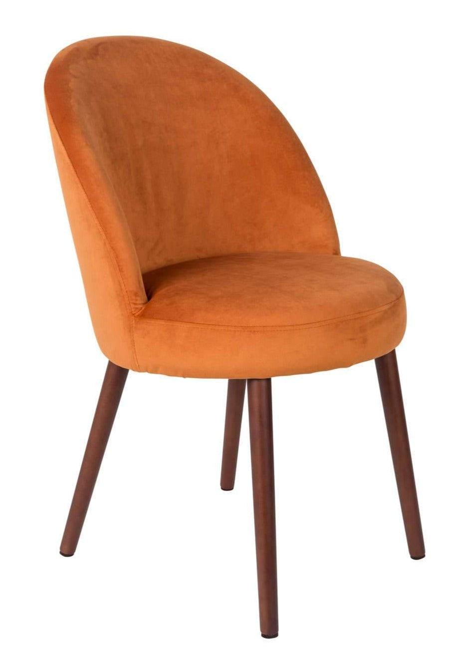 Krzesło BARBARA pomarańczowe - Eye on Design