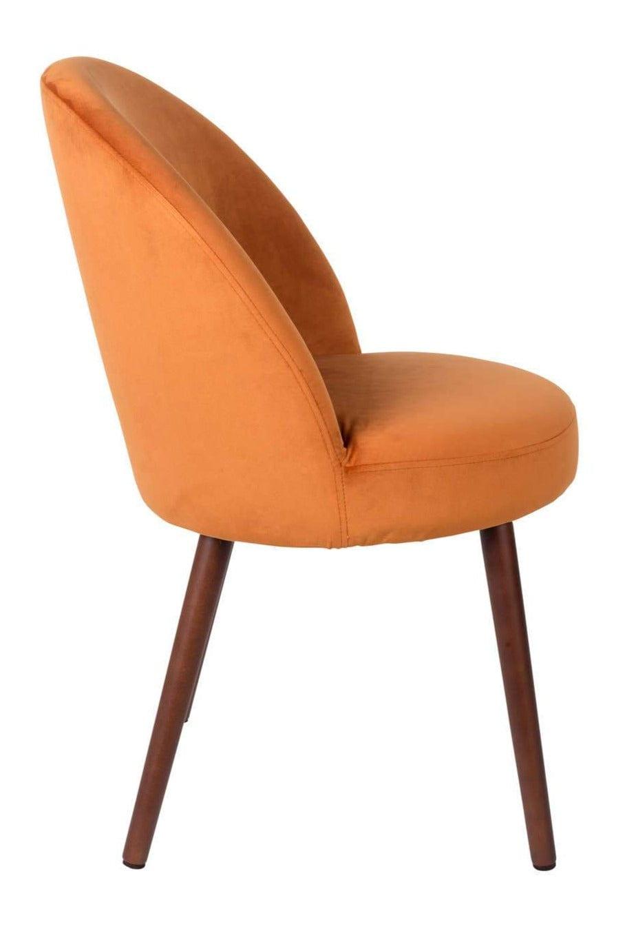 Krzesło BARBARA pomarańczowe Dutchbone    Eye on Design