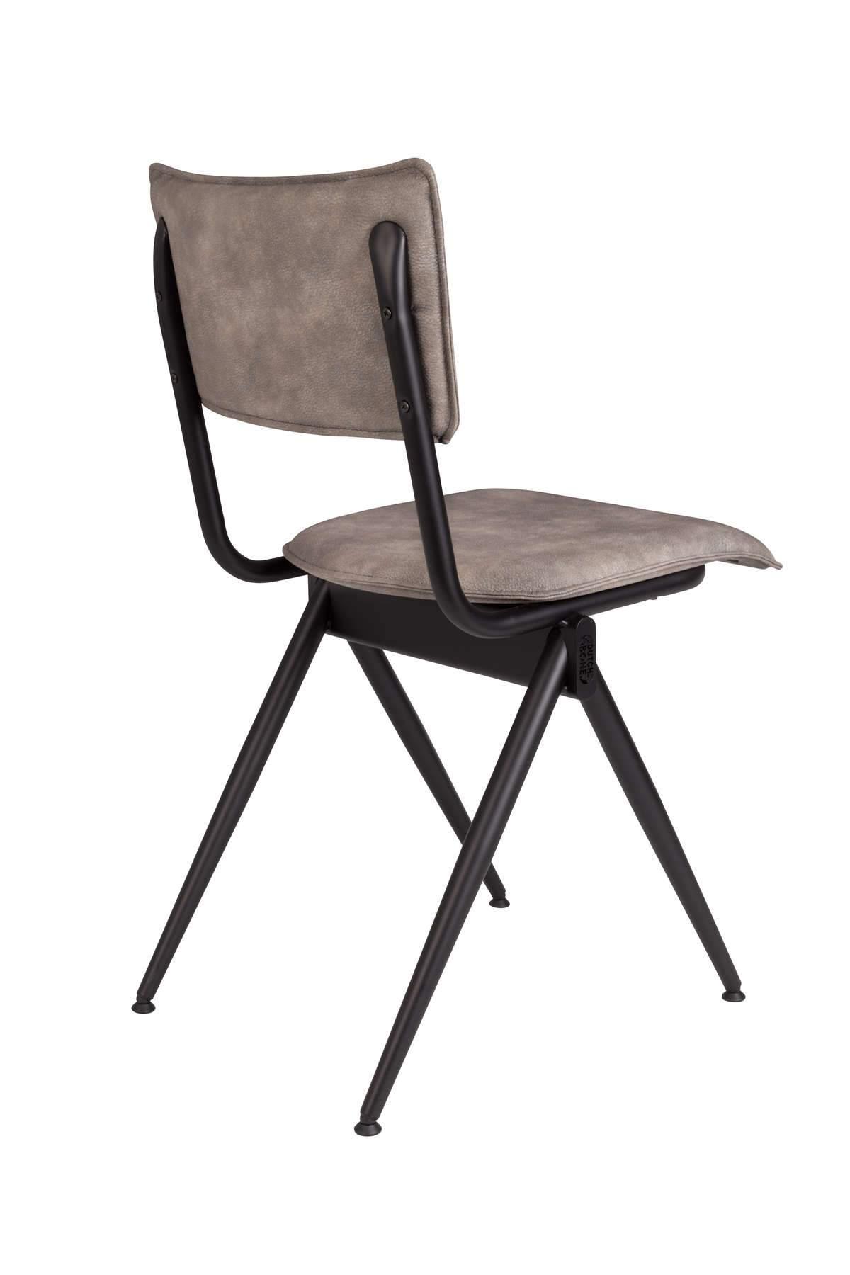 Krzesło WILLOW ekoskóra szary Dutchbone    Eye on Design