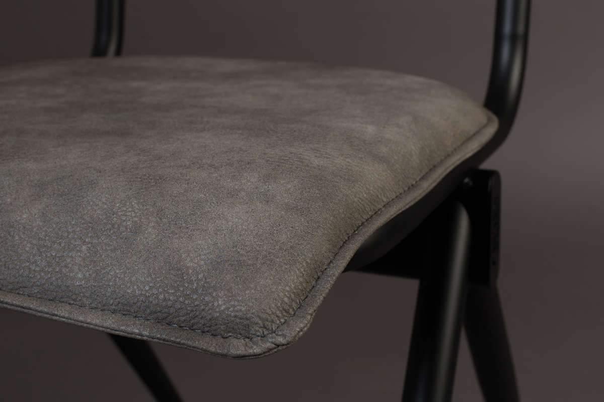 Krzesło WILLOW ekoskóra szary Dutchbone    Eye on Design