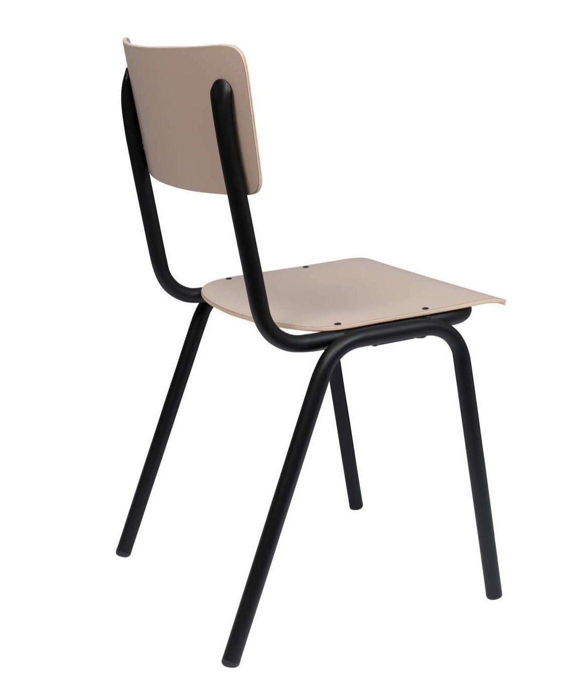Krzesło BACK TO SCHOOL beżowy, Zuiver, Eye on Design