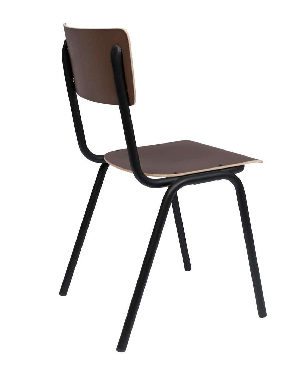Krzesło BACK TO SCHOOL brązowy - Eye on Design