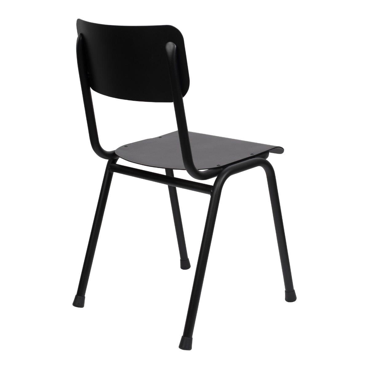 Krzesło zewnętrzne BACK TO SCHOOL czarny, Zuiver, Eye on Design