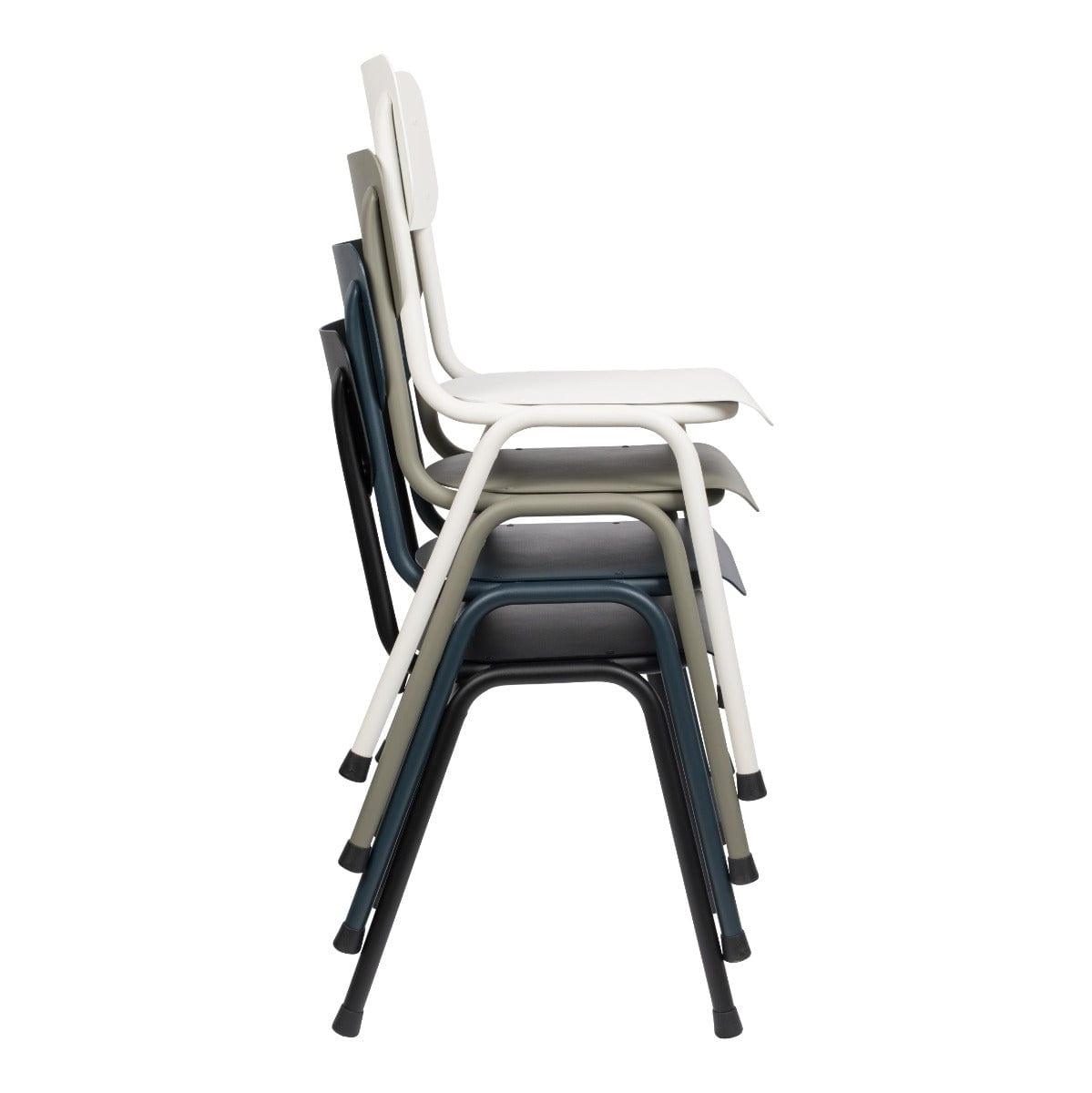 Krzesło zewnętrzne BACK TO SCHOOL ciemnoniebieski Zuiver    Eye on Design