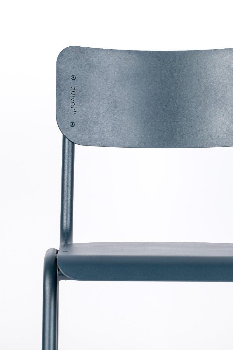Krzesło zewnętrzne BACK TO SCHOOL ciemnoniebieski Zuiver    Eye on Design