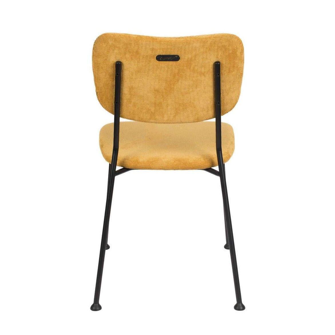 Krzesło BENSON musztardowy - Eye on Design