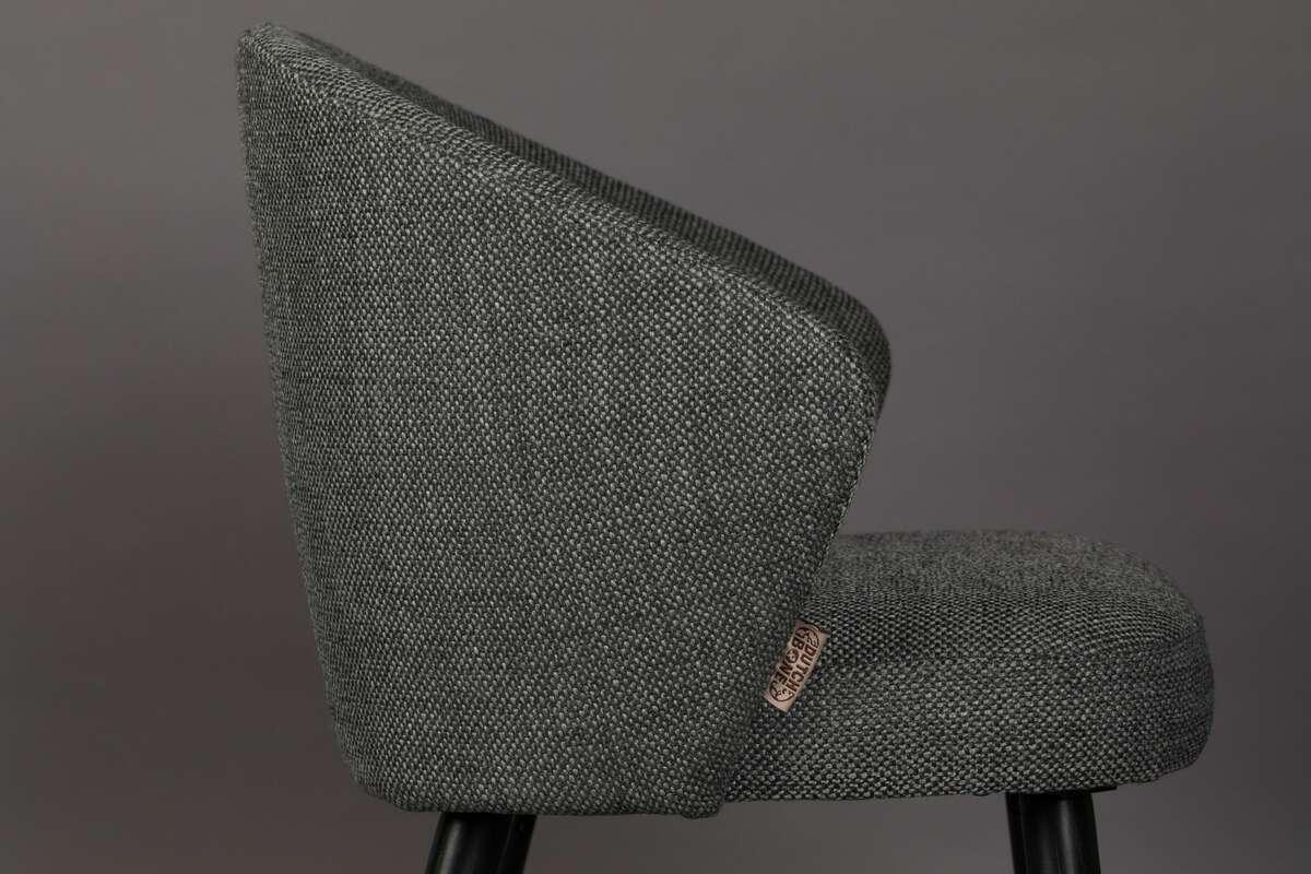 Krzesło WALDO antracytowy Dutchbone    Eye on Design