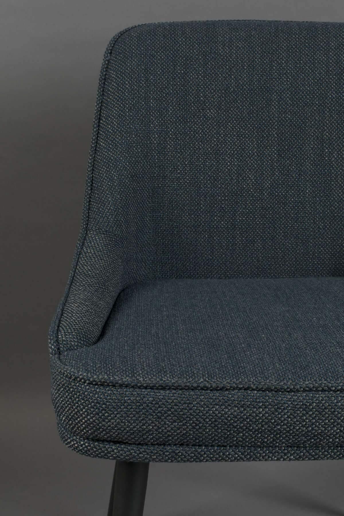 Krzesło MAGNUS niebieski, Dutchbone, Eye on Design