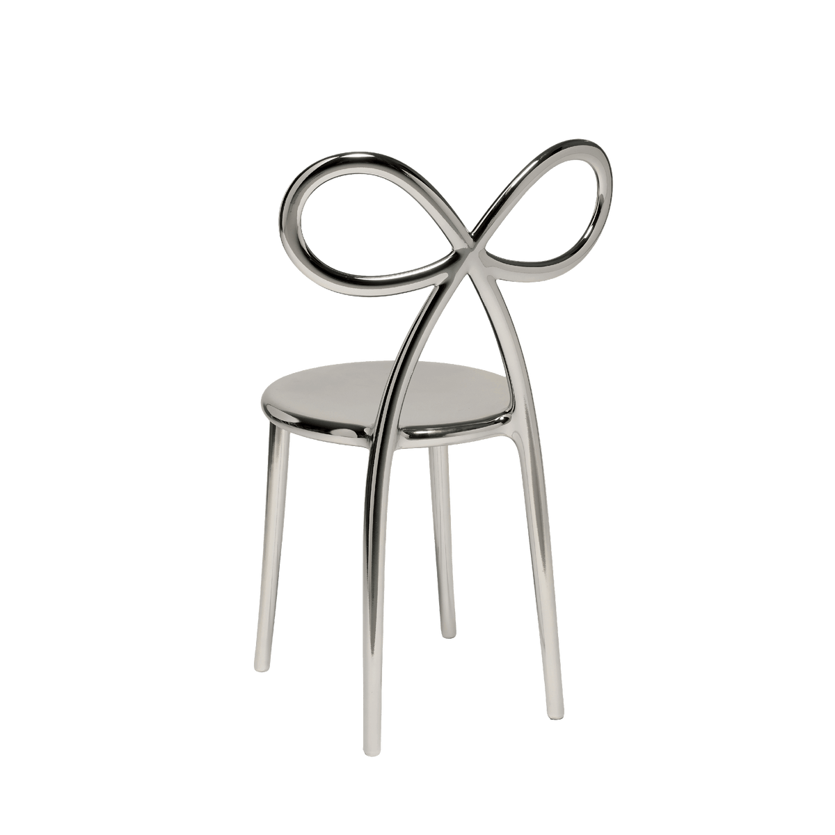 Krzesło RIBBON srebrny Qeeboo    Eye on Design