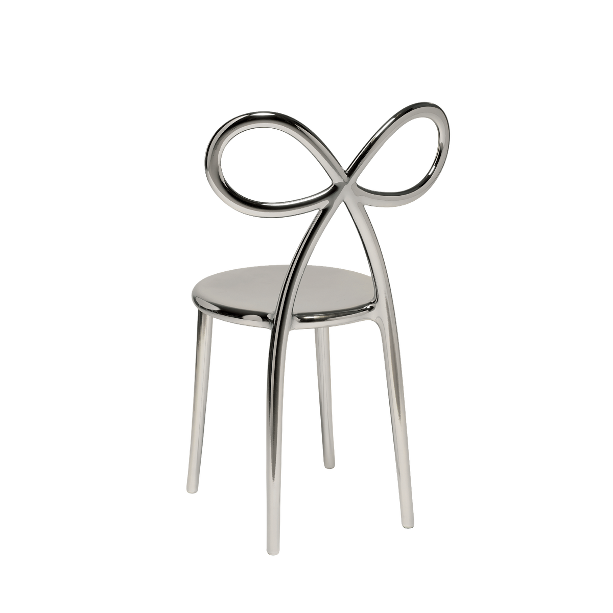 Krzesło RIBBON srebrny Qeeboo    Eye on Design