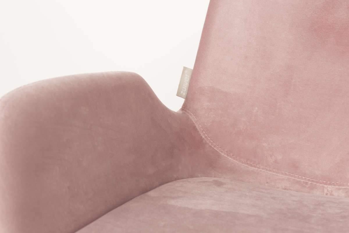 Fotel BRIT różowy, Zuiver, Eye on Design