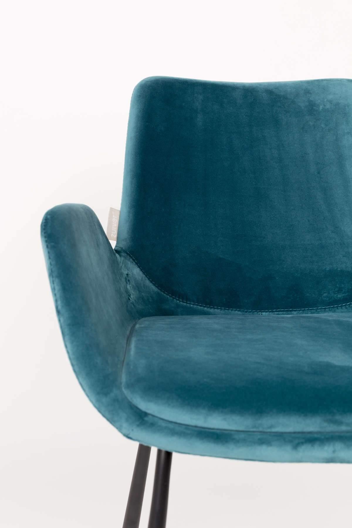 Fotel BRIT niebieski Zuiver    Eye on Design