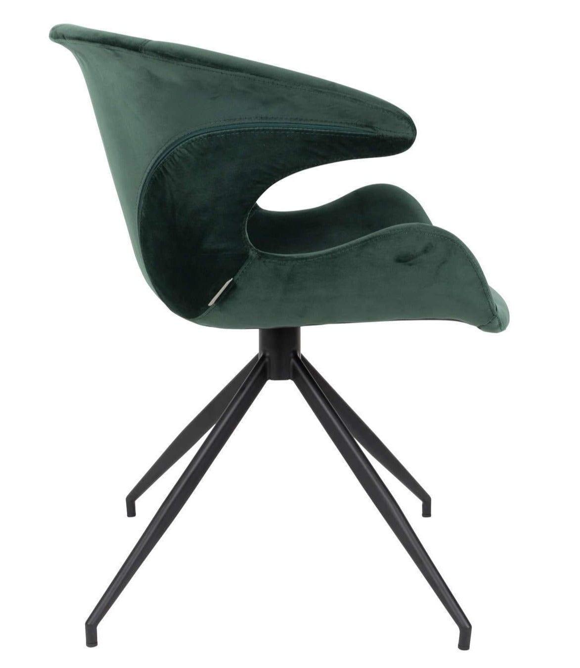 Fotel MIA zielony Zuiver    Eye on Design