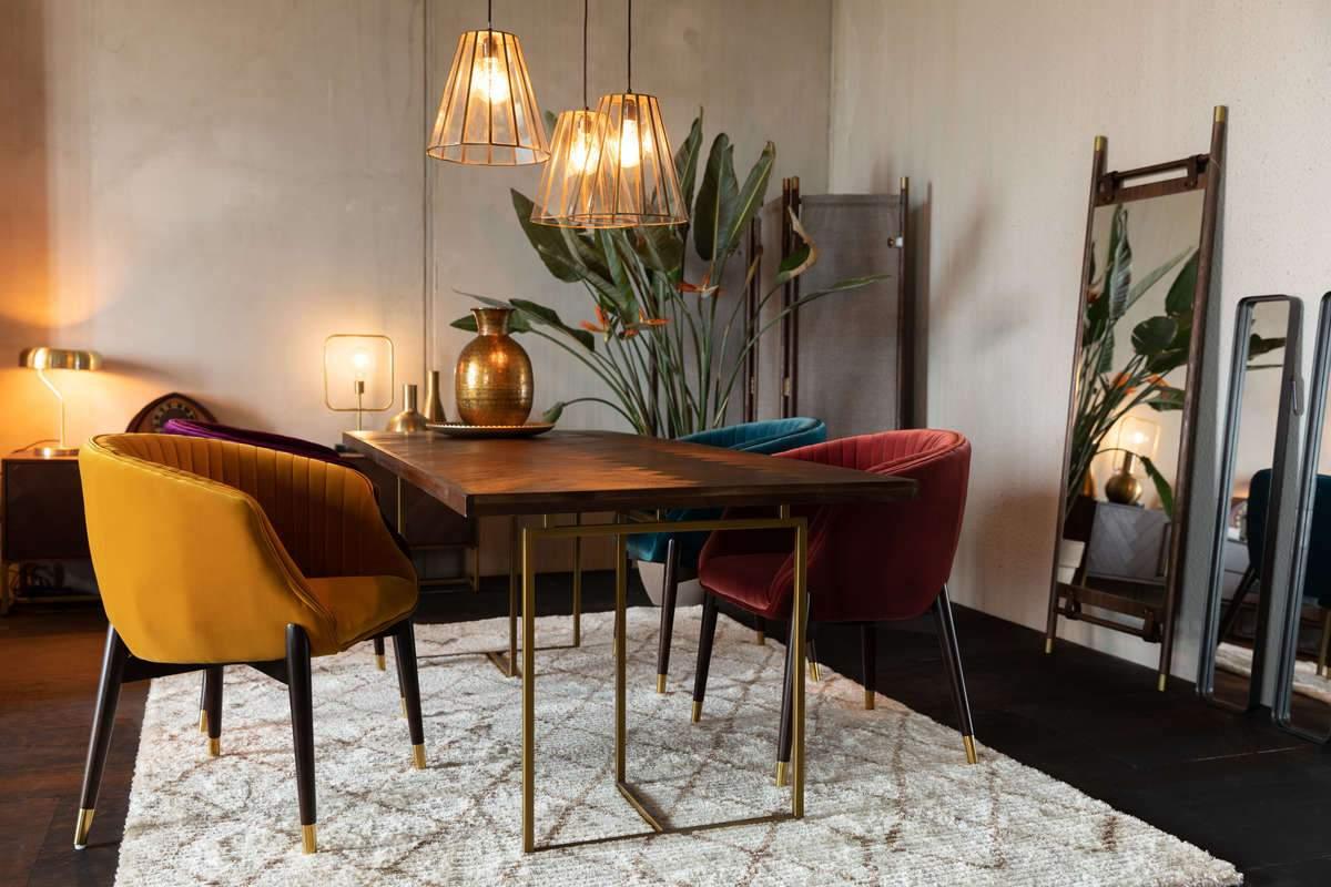 Fotel DOLLY niebieski, Dutchbone, Eye on Design