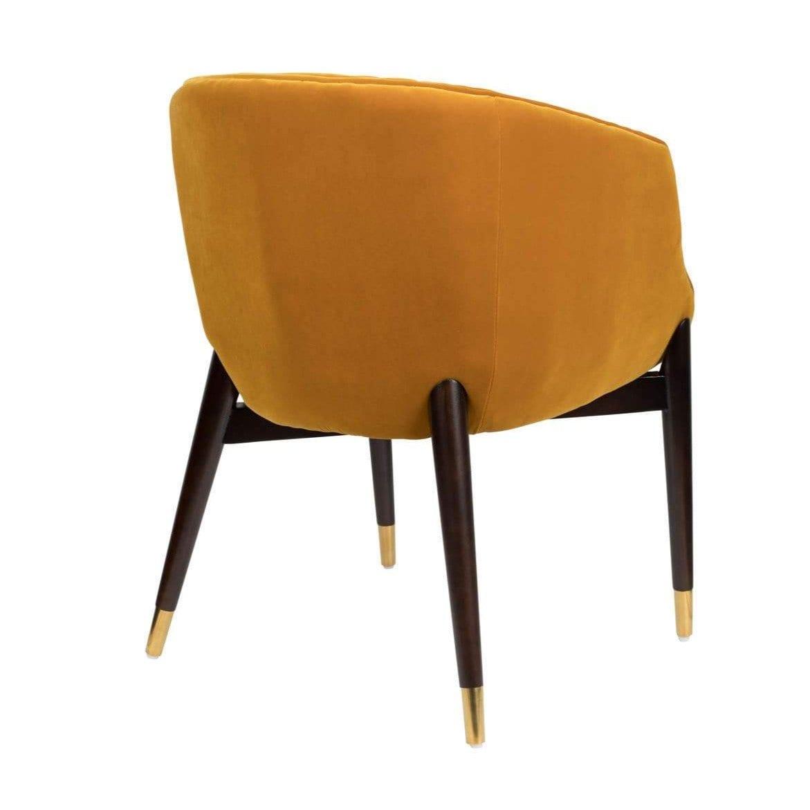 Fotel DOLLY musztardowy, Dutchbone, Eye on Design