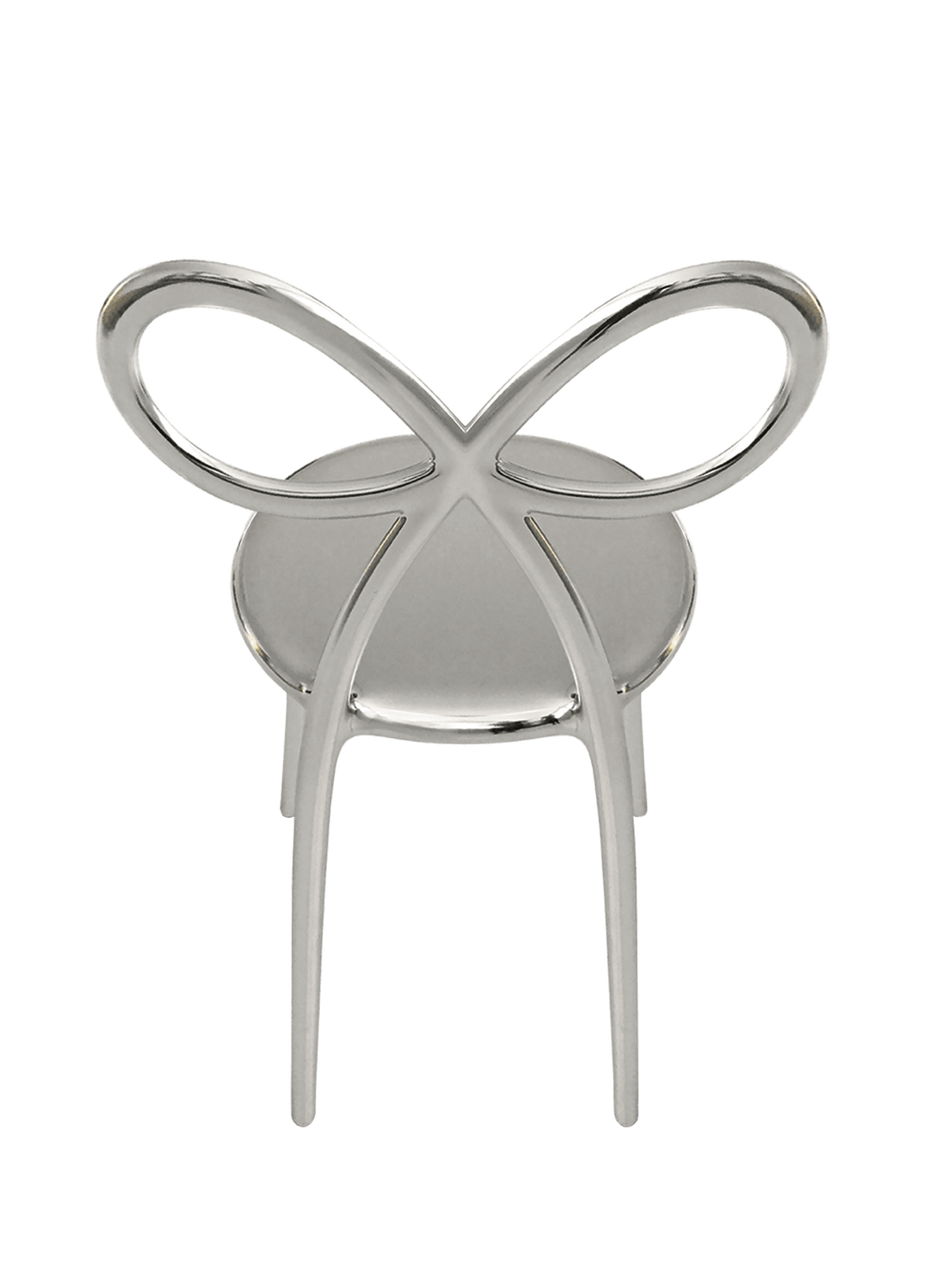 Krzesło RIBBON srebrny Qeeboo    Eye on Design