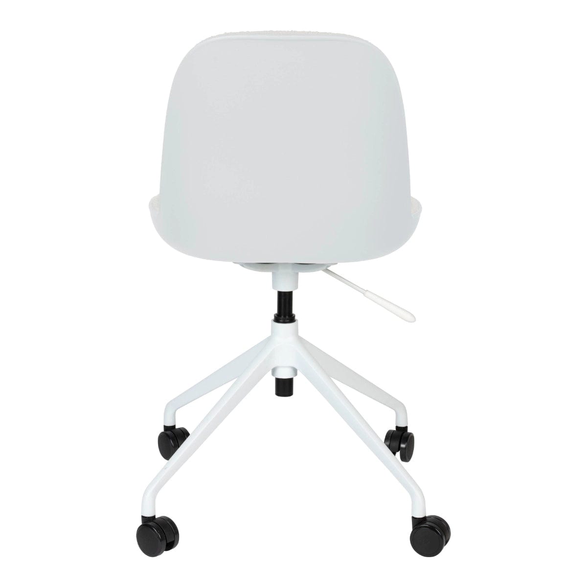 Krzesło na kółkach ALBERT KUIP biały, Zuiver, Eye on Design