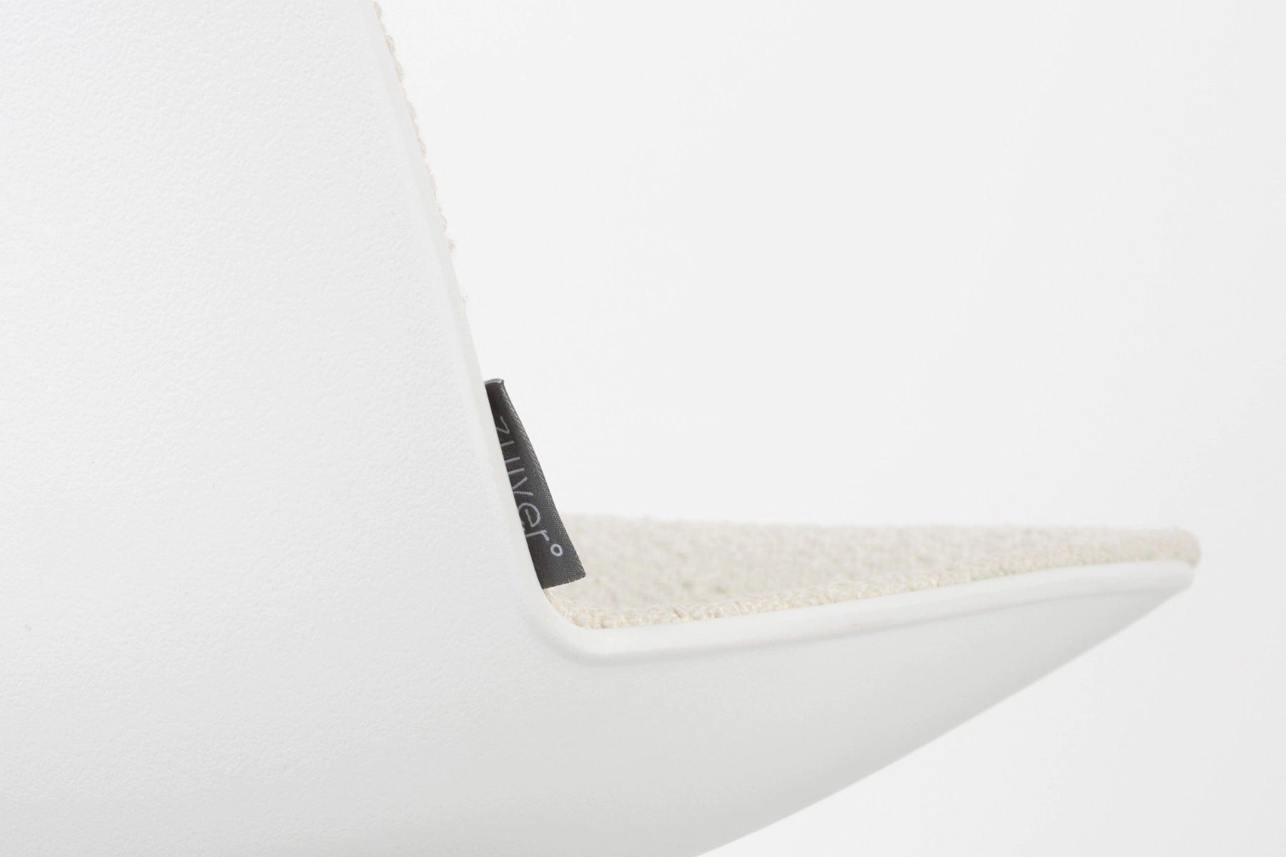 Krzesło na kółkach ALBERT KUIP biały, Zuiver, Eye on Design