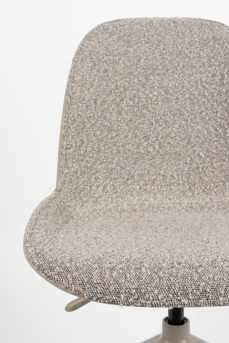Krzesło na kółkach ALBERT KUIP taupe, Zuiver, Eye on Design