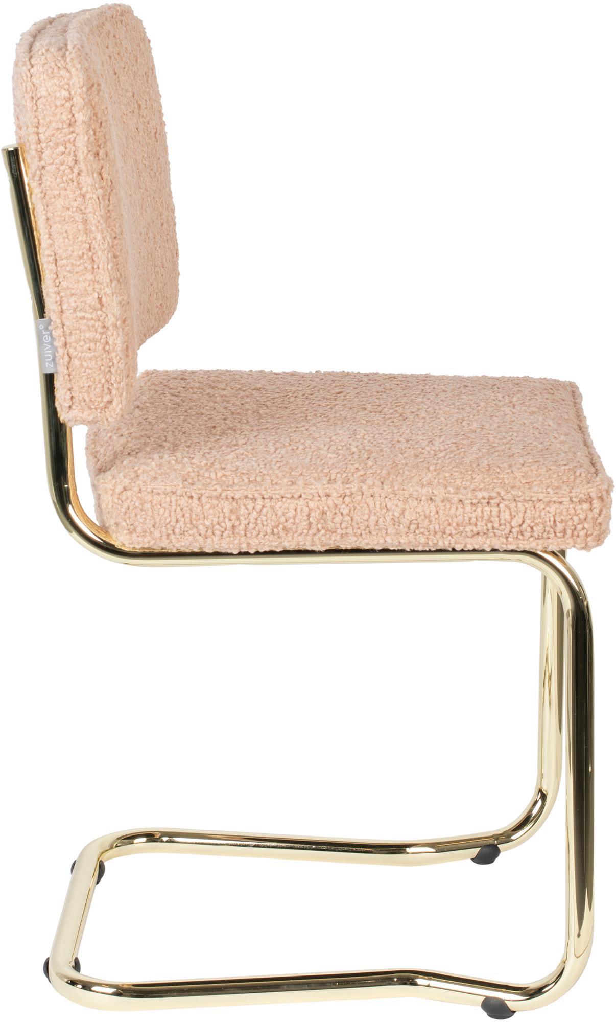 Krzesło TEDDY KINK różowy, Zuiver, Eye on Design