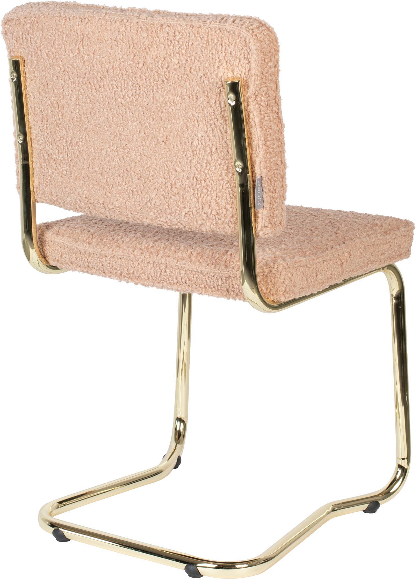 Krzesło TEDDY KINK różowy, Zuiver, Eye on Design