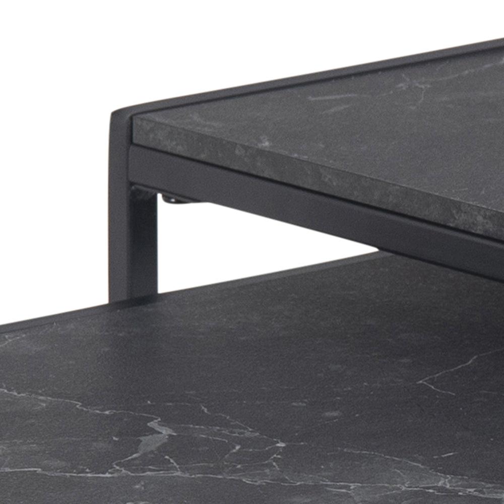 Zestaw stolików INFINITY czarny marmur Actona    Eye on Design