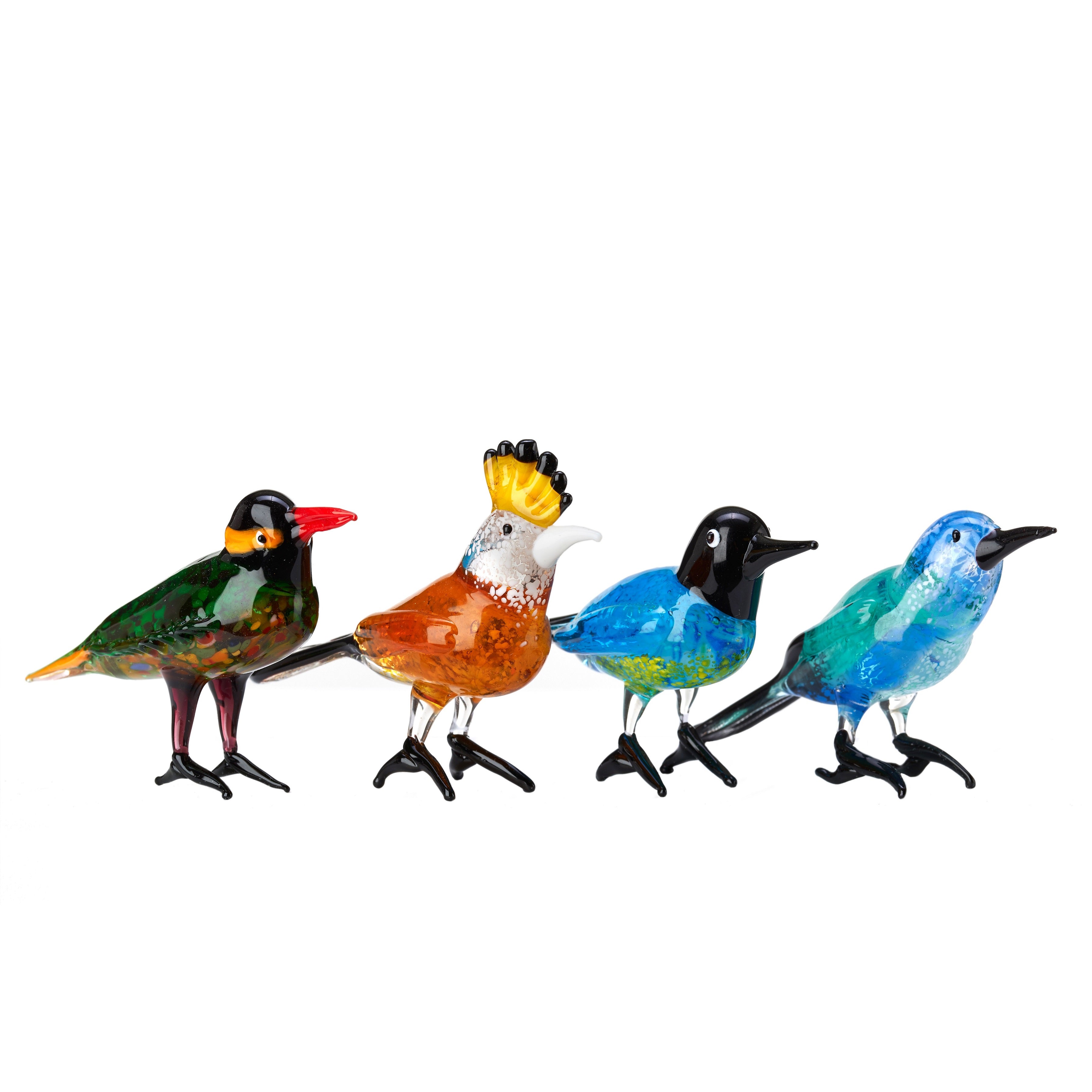 Zestaw dekoracji PARADISE BIRDS kolorowy, Pols Potten, Eye on Design