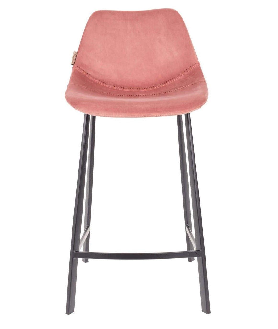 Krzesło barowe FRANKY różowy Dutchbone    Eye on Design