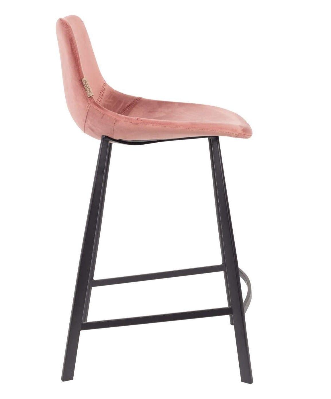 Krzesło barowe FRANKY różowy Dutchbone    Eye on Design