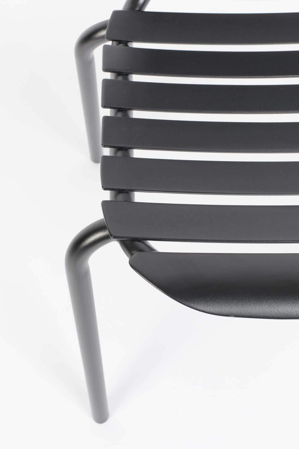 Krzesło ogrodowe VONDEL czarny, Zuiver, Eye on Design