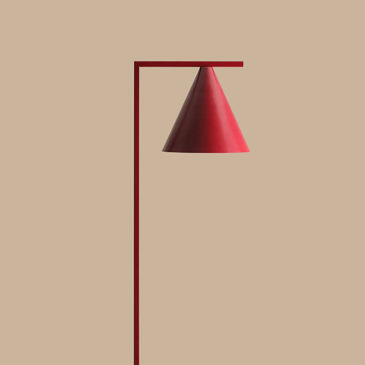 Lampa stojąca FORM czerwony Artera    Eye on Design