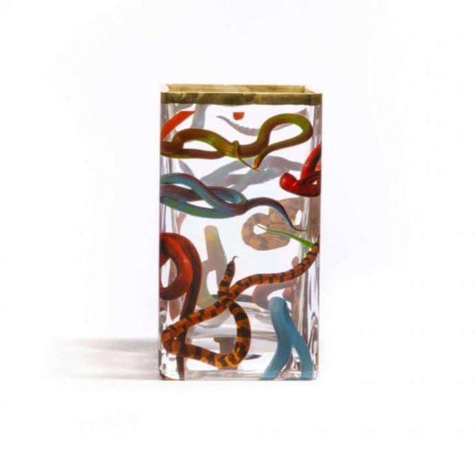 Wazon SNAKES szklany, Seletti, Eye on Design