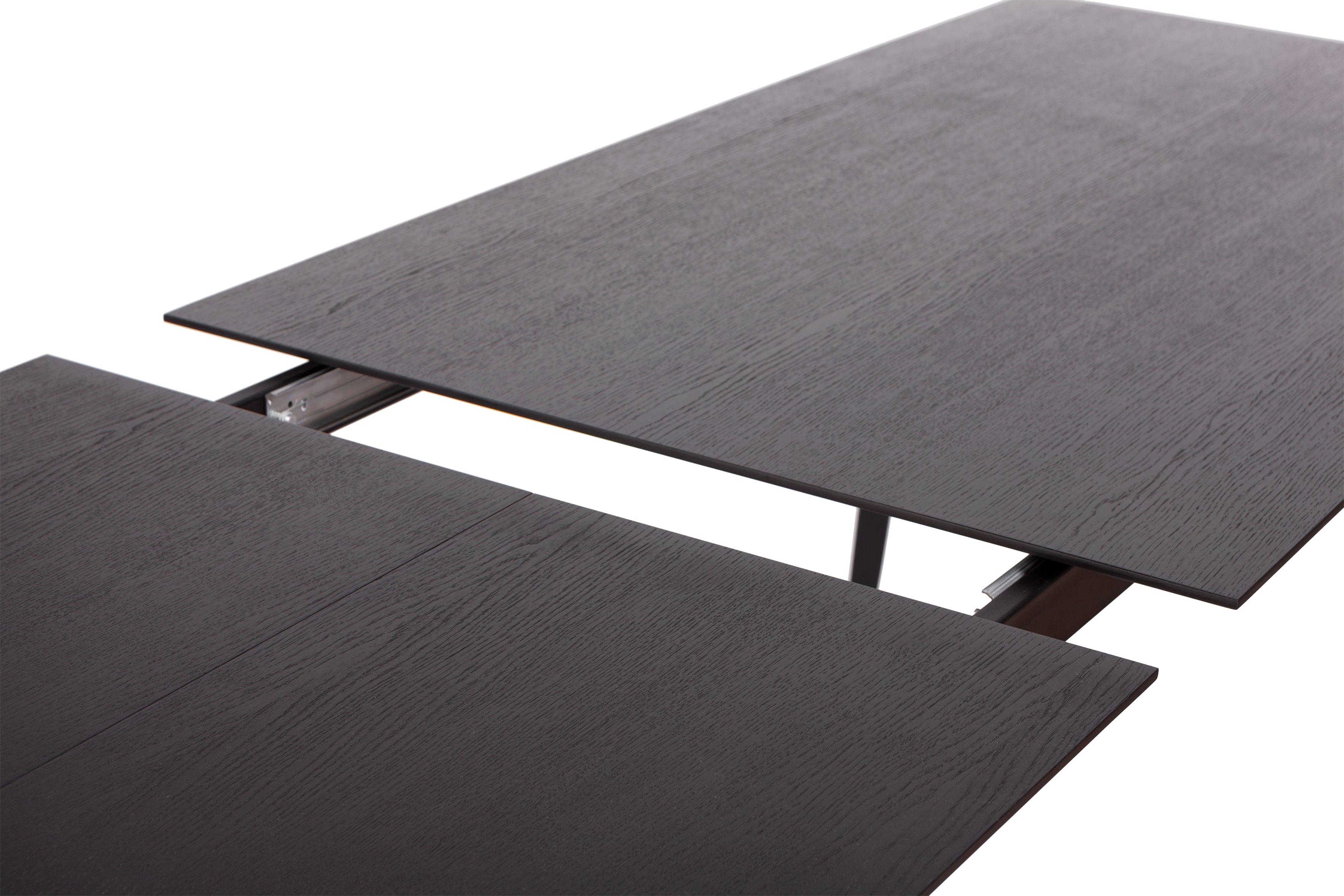 Stół rozkładany VOGAR czarny dąb Nordifra    Eye on Design