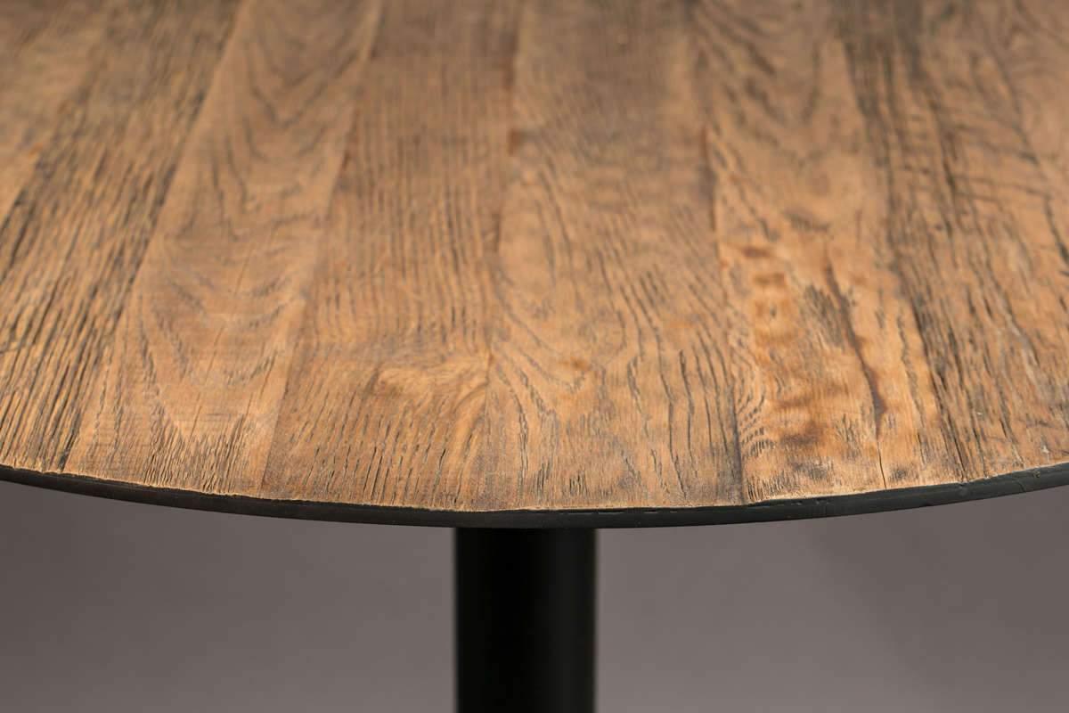 Stolik BRAZA ROUND fornir dębowy - Eye on Design