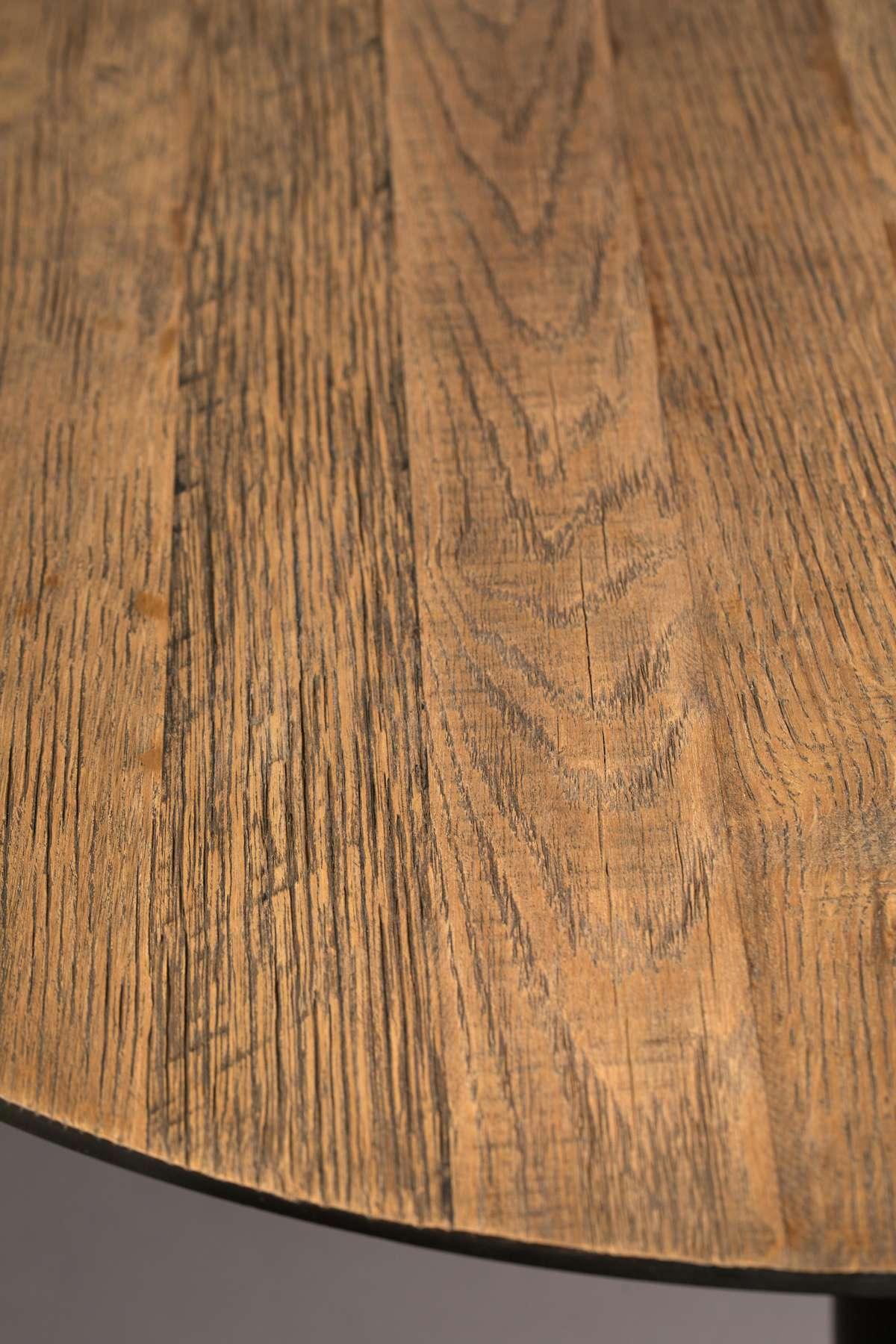 Stolik BRAZA ROUND fornir dębowy - Eye on Design