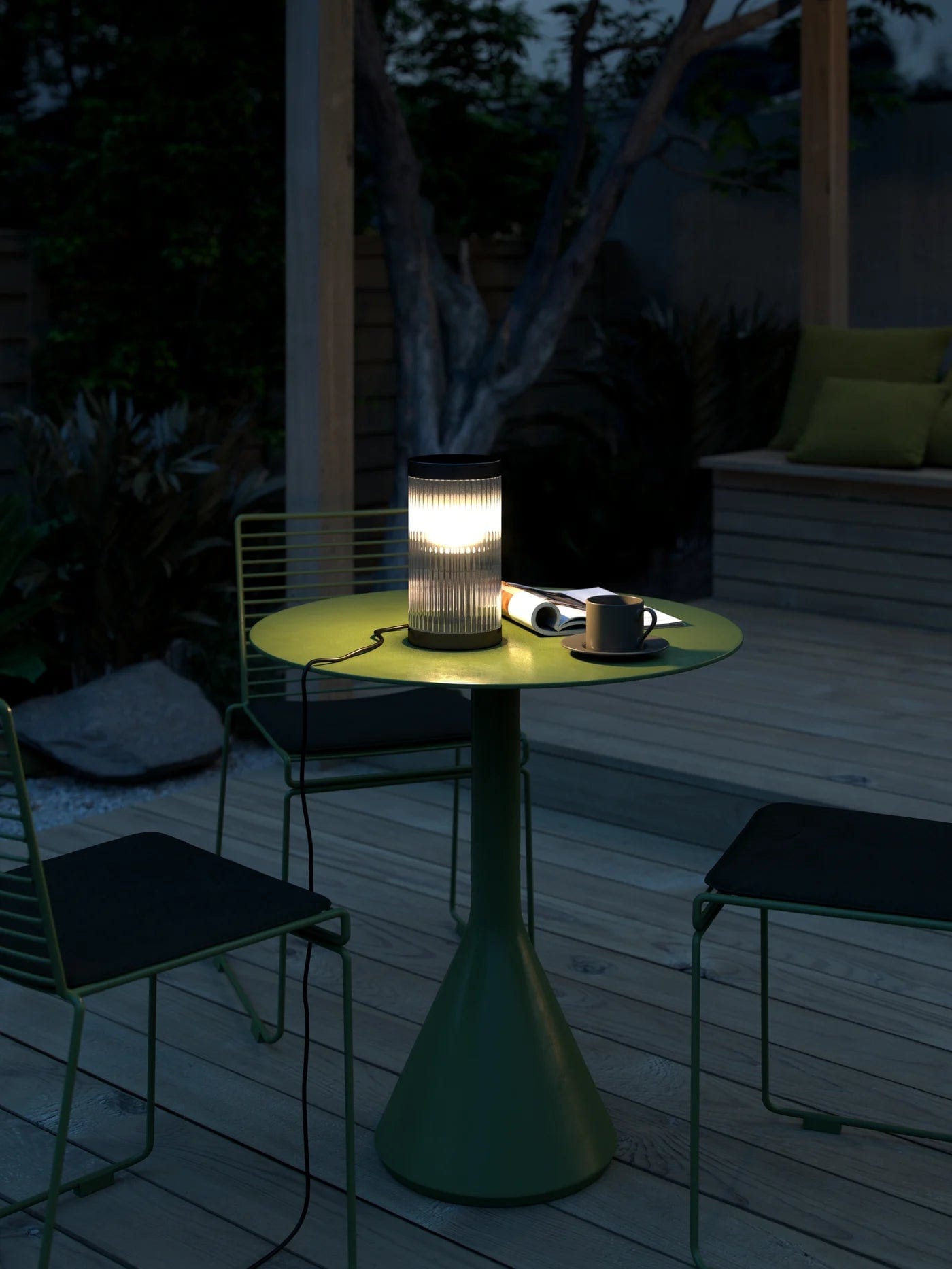 Lampa stołowa zewnętrzna COUPAR czarny Nordlux    Eye on Design