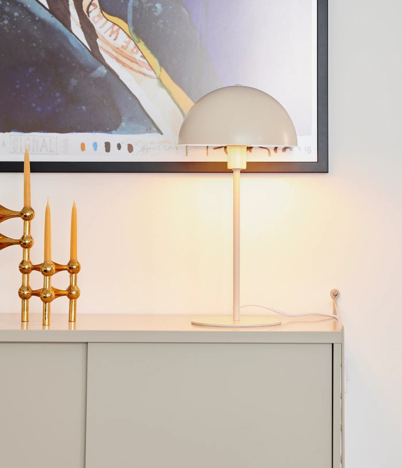 Lampa stołowa ELLEN beżowy, Nordlux, Eye on Design