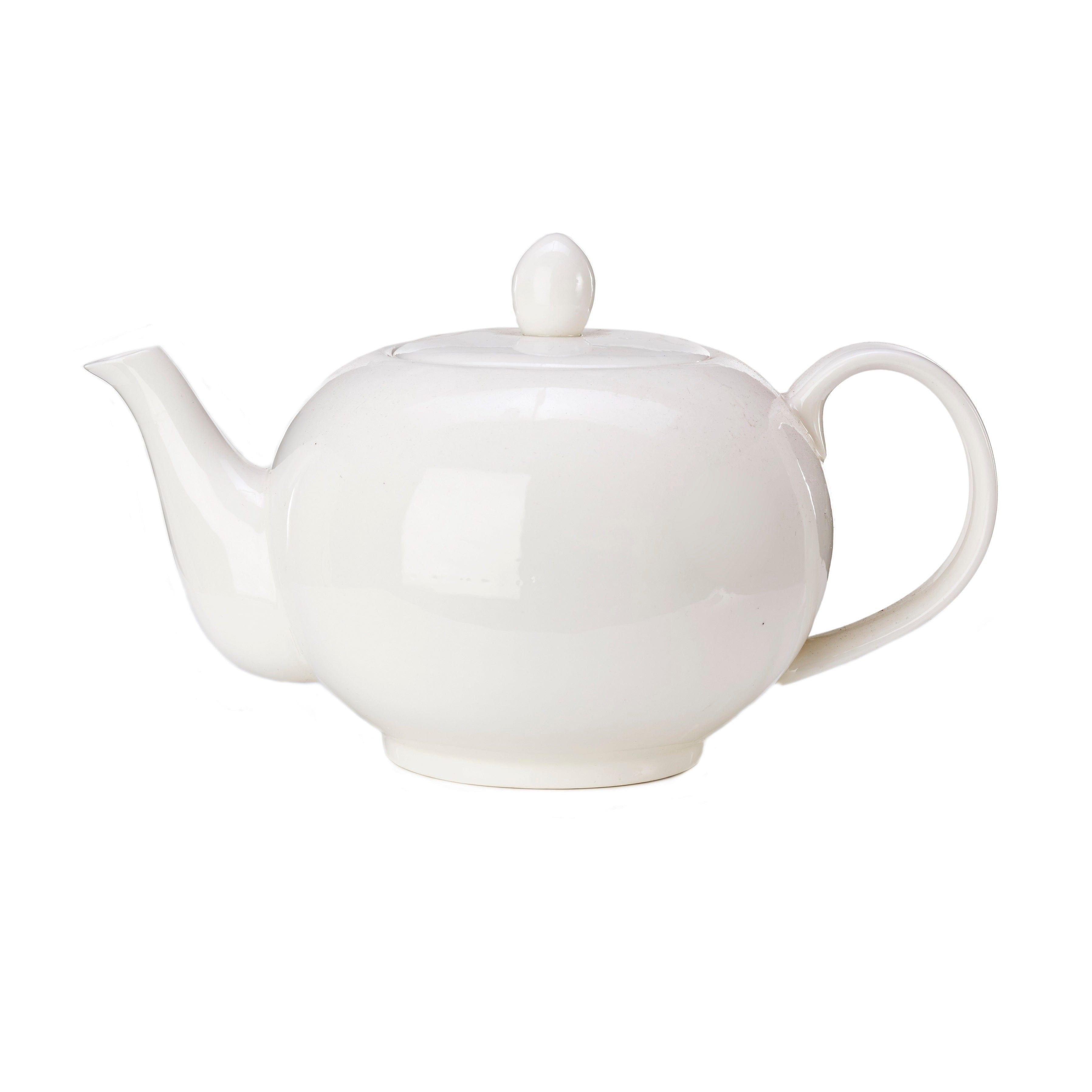 Dzbanek na herbatę UNDRESSED biała porcelana Pols Potten    Eye on Design