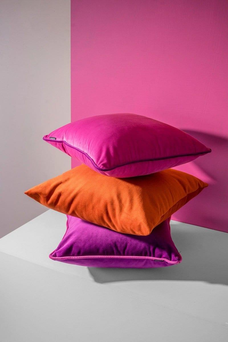 Różowy zestaw poduszek dekoracyjnych Duo + Pram, Poduszkowcy, Eye on Design