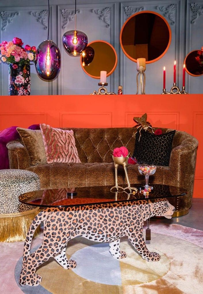 Sofa TOO PRETTY TO SIT ON panterka Bold Monkey    Eye on Design